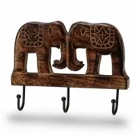 Coat And Key Wall Hanger