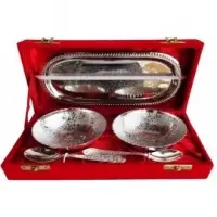 Silver Plated Brass Bowl Set