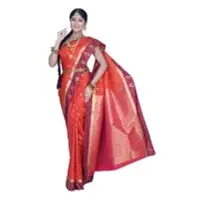 Leaf Border Saree
