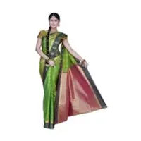 Leaf Border Saree