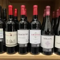 French Grape Varieties Wine Bottles