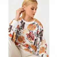 Digtal Baskili Sweatshirt