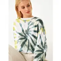 Digtal Baskili Sweatshirt