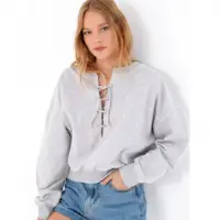 Onu Bagcikli Oversize Sweatshirt