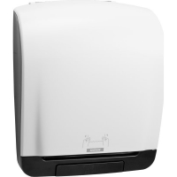 Katrin System Hand Dryer Dispenser, White
