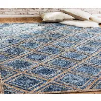 Chindi Jute Rectangle Braided Rug