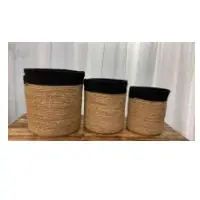Jute + Cotton Baskets