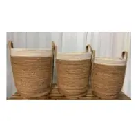 Jute + Cotton Baskets