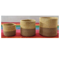 Jute + Cotton Baskets
