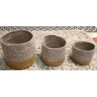 Jute + Cotton Baskets