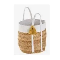 Jute + Cotton Baskets