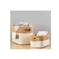 Jute + Cotton Baskets