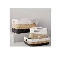 Jute + Cotton Baskets