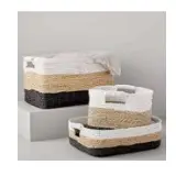 Jute + Cotton Baskets