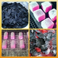 Coconut Barbecue Charcoal Barbecue Briquette
