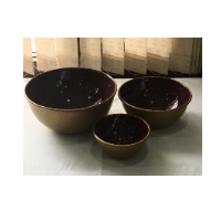 Iron Colored Bowl Set Of 3