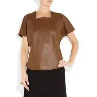 Ladies Leather T Shirt