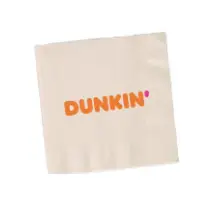 Brown Napkin - Border Embossed
