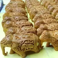 Wooden Carving Elephant