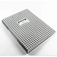 35C PP File Folder With Rubber Black And White