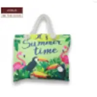 Linen Summer Shopping Bag 52X40CM