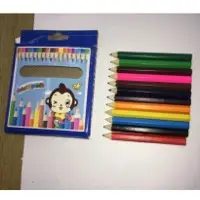 Wood Color Pencil 3.5" Pack Of 6