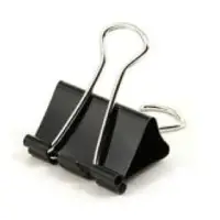 41MM, 2# Metal Book Paper Binder Clips