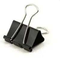 15MM,6# Metal Book Paper Binder Clips