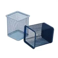 Square Office Desktop Desk Pen Holder Organizer