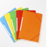 300g A4 Paper File Folder With Rubber