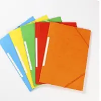 300g A4 Paper File Folder With Rubber