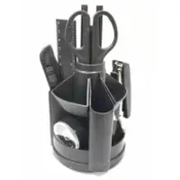 Plastic Desk Top Organizers Stationary Set Box