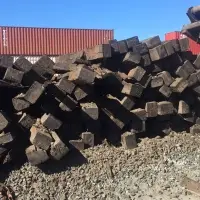 Hardwood Rail Ties
