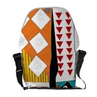 Canvas Leather Messenger Bag