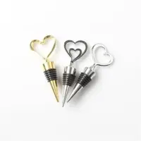 Love Heart Shape Wine Bottle Stopper