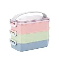 Stainless Steel Rectangle Portable Bento