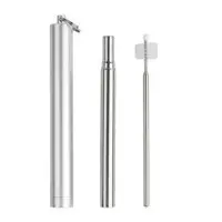 Collapsible Reusable Drinking Straw