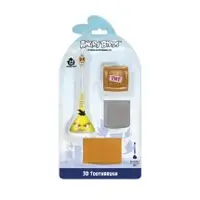 3D combo toothbrush