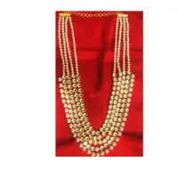 Four Line Kundan Necklace