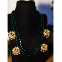 Two Line Emerald Necklace