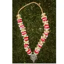 Pink & Red Roses Varmala