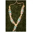Blue & White Rose Varmala