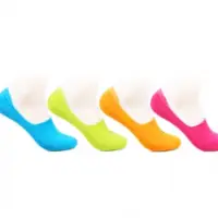 Women's Multicolored Cotton Loafer Socks