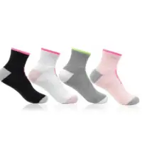 Women's Multicolored Cushioned Gym Socks