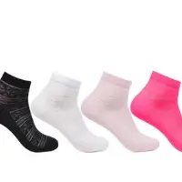 Women's Multicolor Ankle Length Fashion Socks