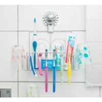 Shape Heart Toothbrush Rack