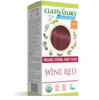 Organic Herbal Hair Color Wine Red