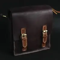 Mini Messenger Leather Bag
