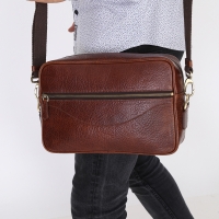 Bomonti Handmade Leather Messenger Bag