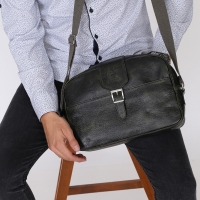 Handmade Leather Messenger Bag